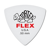 Медиатор 456P.50 Tortex Flex толщина 0.50мм, треугольные 