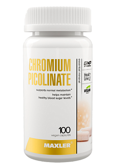 Chromium Picolinate 250mgс 100 vegan caps  купить в Шахтах - цены в интернет-магазине спортивного питания "Медведь"