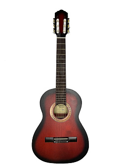 Гитара классическая 3/4 K-Red-3/4 красная купить в Шахтах, выгодная цена на гитара классическая 3/4 k-red-3/4 красная в интернет-магазине "Медведь"