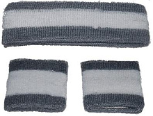 Напульсники и повязка на голову, хлопок  H-301 02003