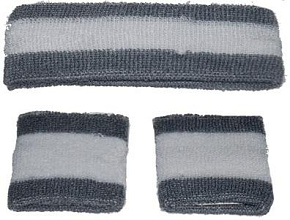 Напульсники и повязка на голову, хлопок  H-301 02003 купить в Шахтах - цены в интернет-магазине спортивных товаров "Медведь"