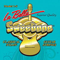 Струны для классической гитары 1S Sweetone, белый нейлон, обм. Серебро, 14120
