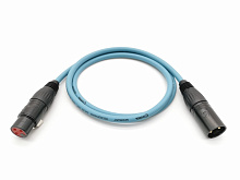 Кабель E1-XLR-M-F-0100-13 микрофонный(балансный), минт, 1м.  