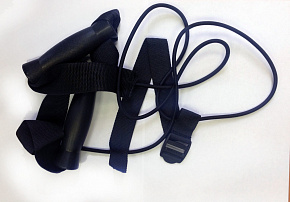 Эспандер многофункц. Бубновского с ручками 1 жгут 1,5м FE-11 