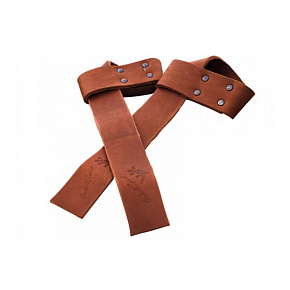 Лямки штангиста кожаные, OS-0348 